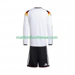 Maillot/Tenue Allemagne World Cup Enfant Domicile 2026 Manche Longue
